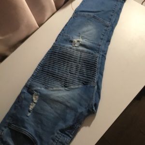 Men denim co skinny ripped jeans w32/L32